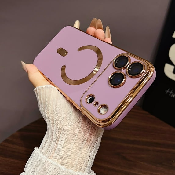 Kryonix for iPhone 17 Pro Max Case Magnetic, Compatible with MagSafe, Electroplating Built-in Camera Lens Protector,Shield Against Scratches, Shockproof Protection, for Women,Purple/Blue/Black