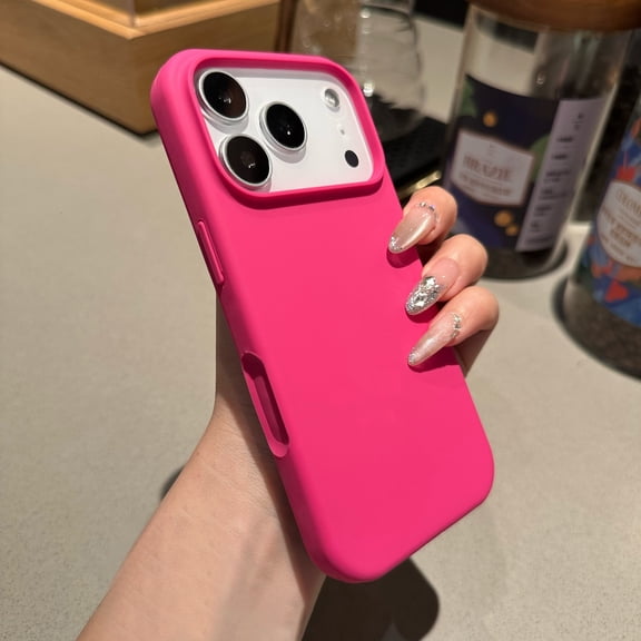 Kryonix for iPhone 17 Pro Max Case, Slim Liquid Silicone Protective Shell with Integrated Camera Protection Button, Anti-Scratch Microfiber Lining, Full Coverage Shockproof,Multiple Colors