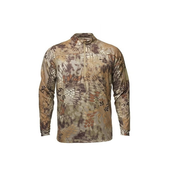 Kryptek Men's Valhalla 2 Quarter Zip Shirt Kryptek Highlander 2XL