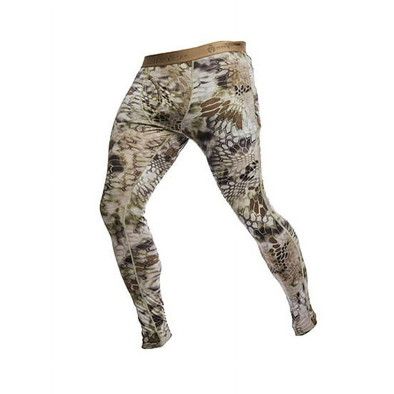 Kryptek 17HOPMWBH7 Mens Camo Base Layer Bottom Hunting Pants 2X 2X Large