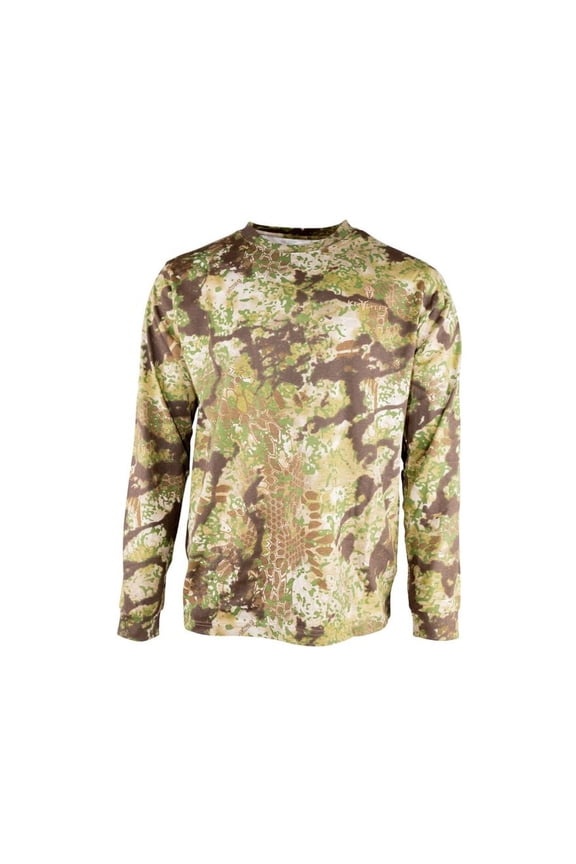 Men's Stalker Long Sleeve Crew Neck T Shirt Obskura Transitional Large