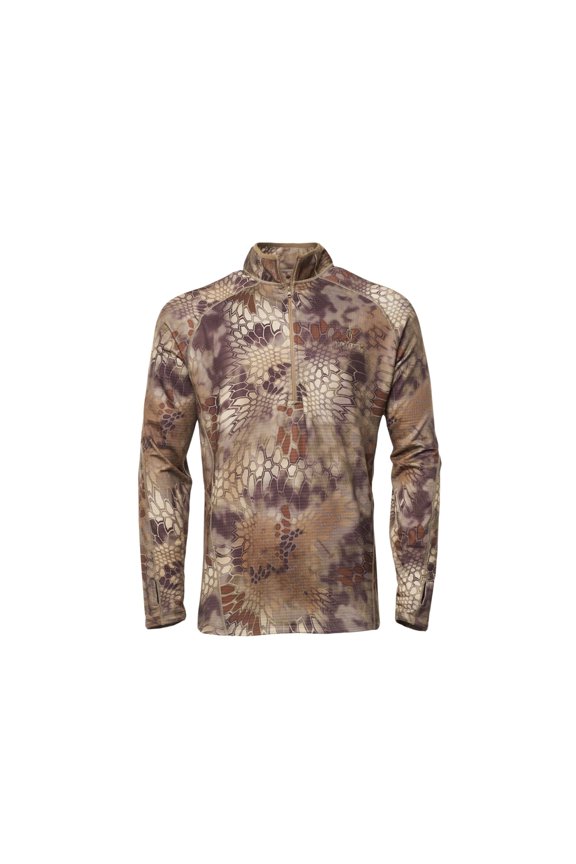 Kryptek Cronos 1/2 Zip Shirt - Men's, Highlander, M
