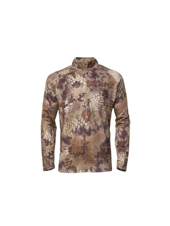 Kryptek Cronos 1/2 Zip Shirt - Men's, Highlander, M