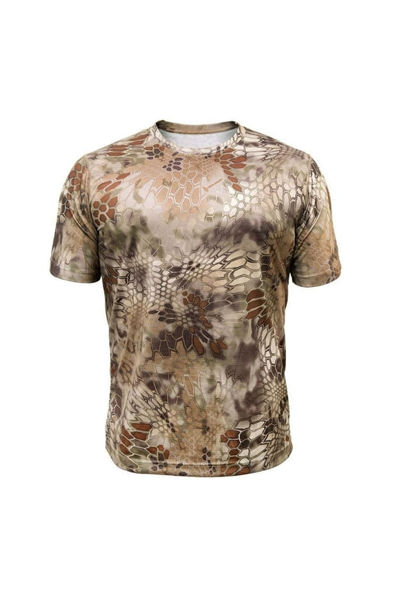 Mens Hyperion Short Sleeve Crew, Highlander, Extra Large