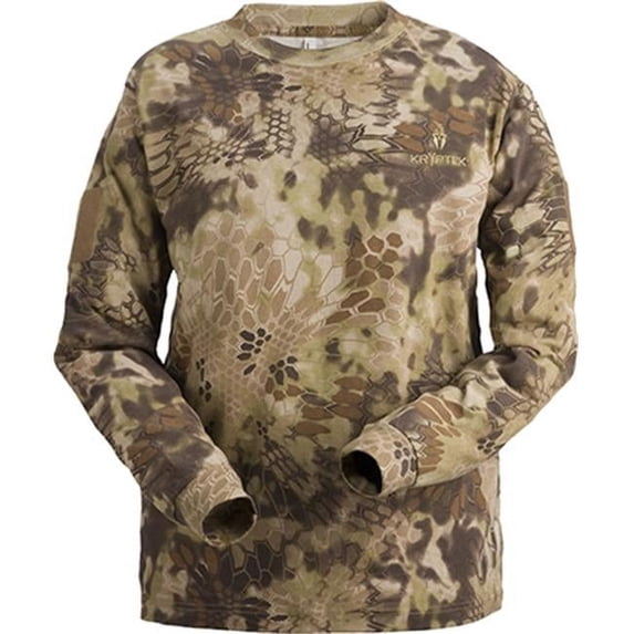 Kryptek SL352 Stalker Long Sleeve Shirt, Highlander - Medium