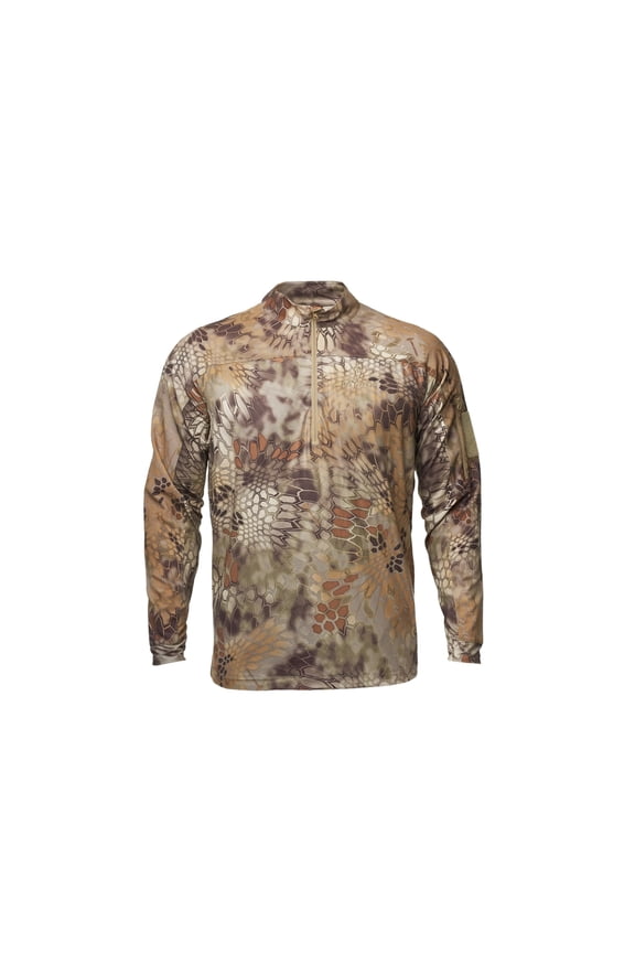 Valhalla Long Sleeve Zip - Men's, Highlander, L