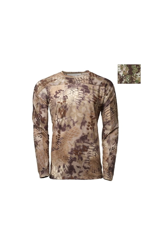 Valhalla Long Sleeve Crew Shirt - Men's, Obskura Transitional, 3XL