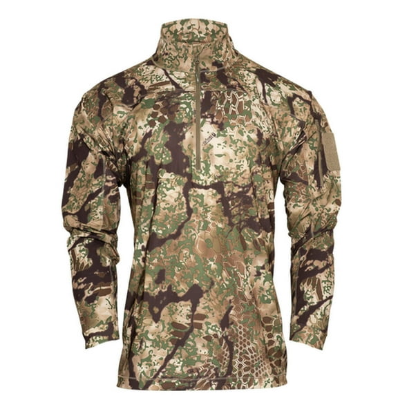 Kryptek Valhalla Long Sleeve Zip - Men's, Obskura Transitional, L/Reg