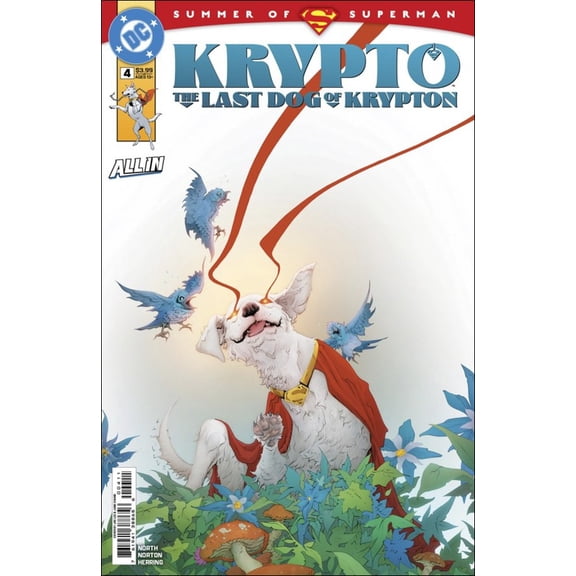 Krypto: The Last Dog of Krypton #4A VF ; DC Comic Book