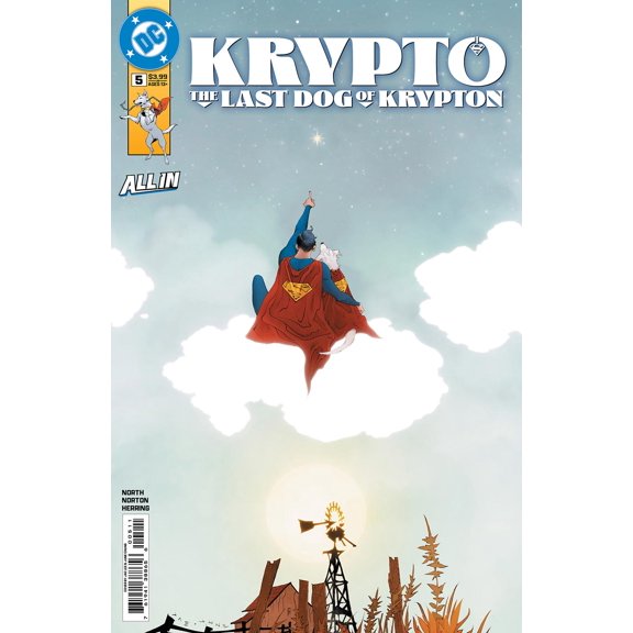 Krypto: The Last Dog of Krypton #5A VF ; DC Comic Book