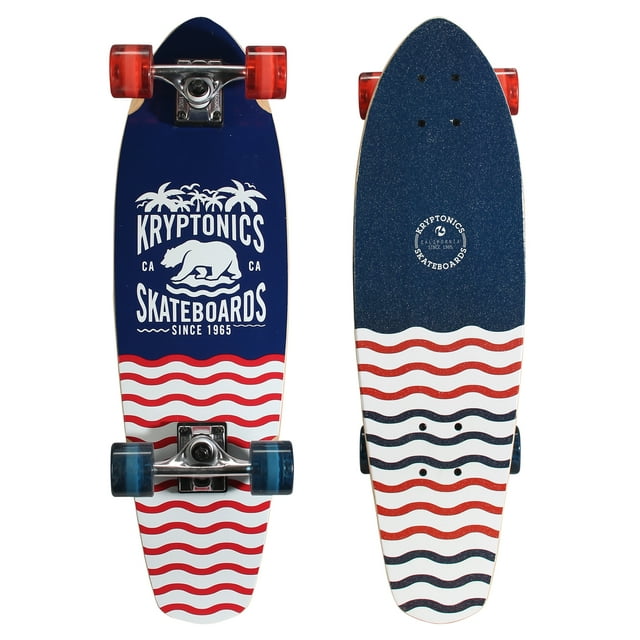 Kryptonics 28" Complete Cruiser Skateboard (28" x 8")
