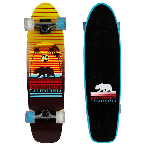 Kryptonics 30" Complete Cruiser Skateboard (30" x 8")