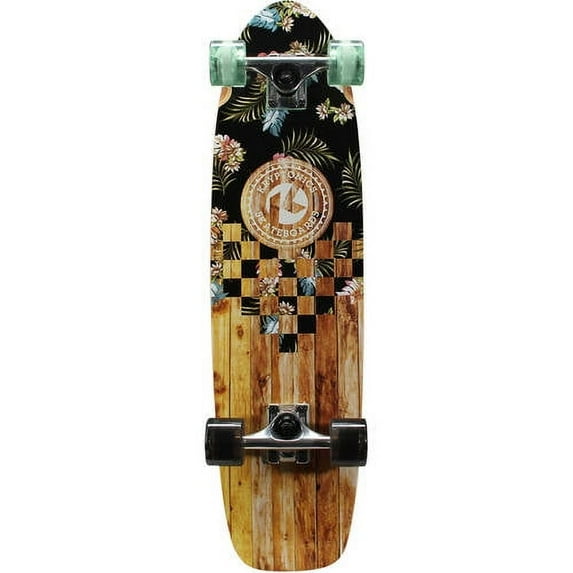 Kryptonics Complete Cruiser Skateboard, 30" x 8"