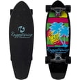 thumbnail image 1 of Kryptonics 'Florida' Cruiser Board Complete Skateboard (28" x 8.5") - Black/Multi Color, 1 of 6