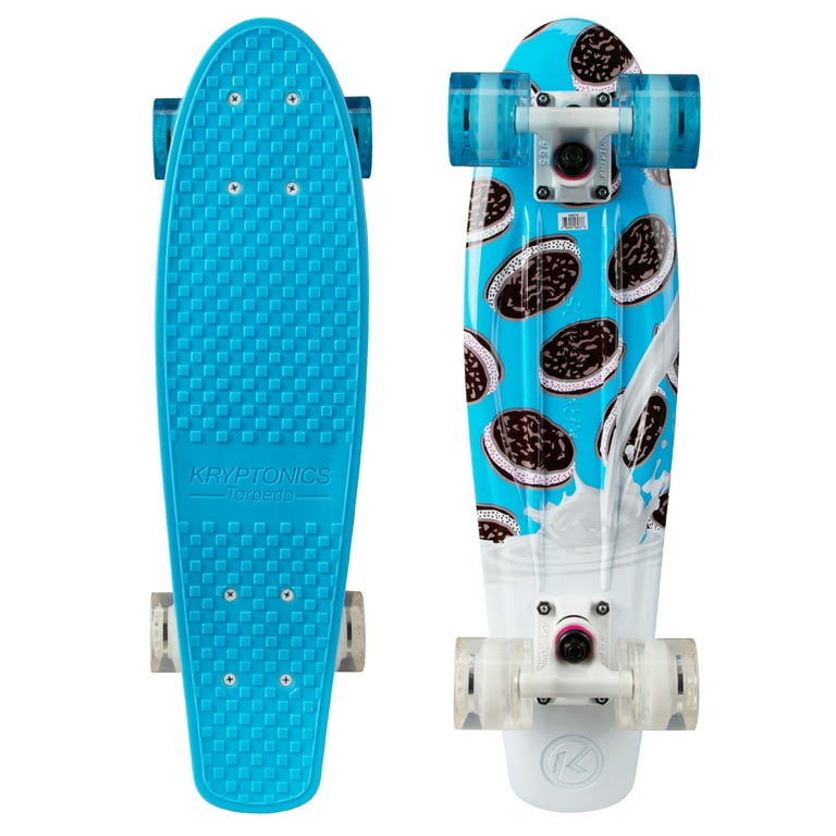 Kryptonics Original Torpedo Complete Skateboard (22.5
