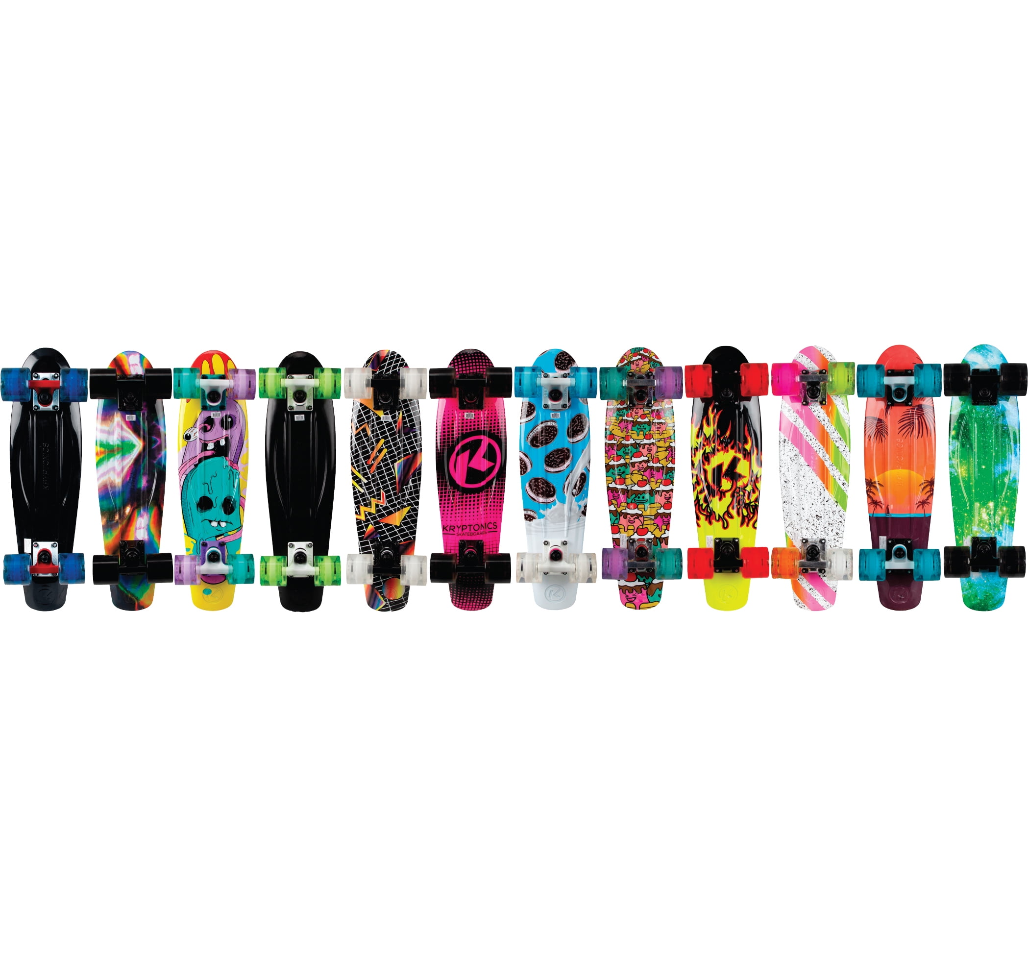 Kryptonics 28 Cruiser Skateboard - Brand - 28x8 Deck Size