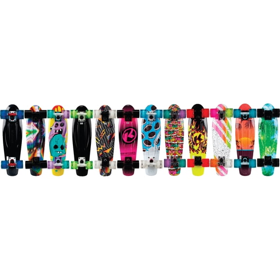 Kryptonics Original Torpedo Complete Skateboard (22.5" x 6")