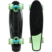 Kryptonics Originals 22.5" Skateboard - Black/Green/Blue