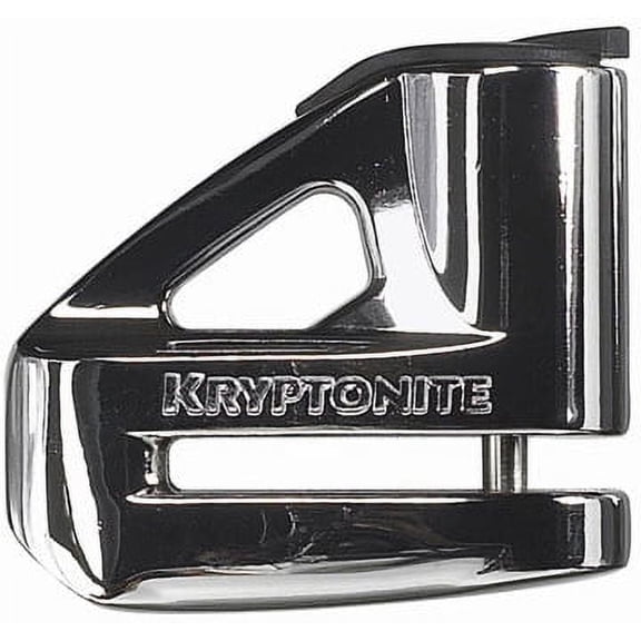 Kryptonite Keeper 5-S2 Motorcycle Disc Brake Lock with Reminder Cable, High Security Dual-Reinforced Disc Style Cylinder, 5.5mm Locking Pin, Weather Resistant Anti-Theft Rotor Lock