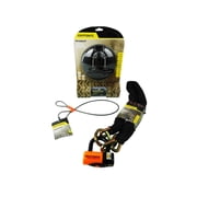 Kryptonite 525 2.5 ft Looped cable NY Noose 1213 4.25 ft w/series 4 Disc Lock