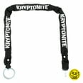 thumbnail image 1 of Kryptonite 912 Plug-In Chain Lock 9mm 120cm Length Black Ring Lock, 1 of 2