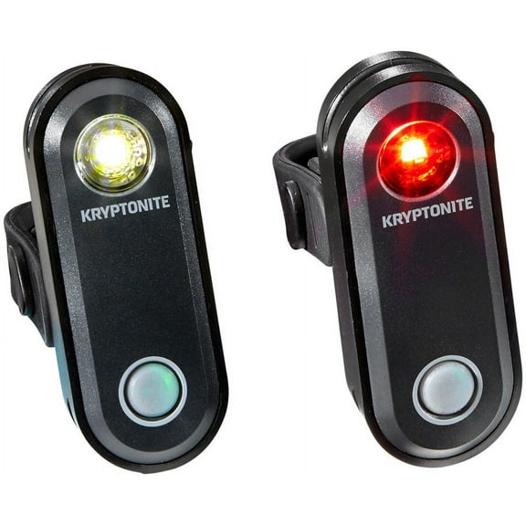 Kryptonite Avenue F-65/Avenue R-30 Light Set Headlight & Taillight Set