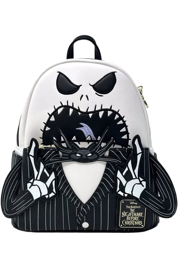 Exclusive - Loungefly Disney Nightmare Before Christmas Angry Jack Skellington Mini Backpack