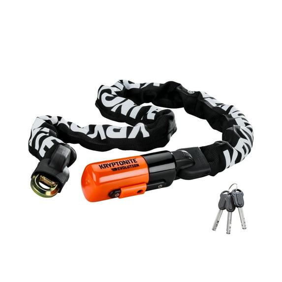 Kryptonite Evolution 1012 Integrated Chain Bicycle Lock