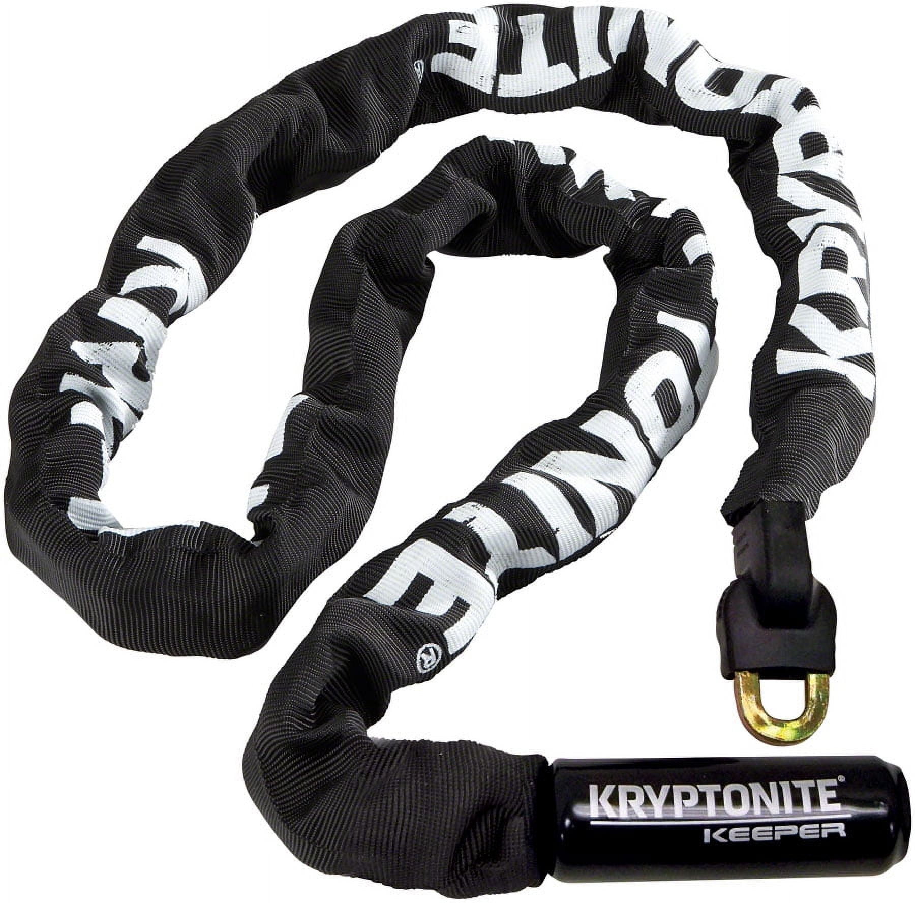 Kryptonite Ring Lock (Non-Key Retaining) w/5.5mm Plug-In Chain Set