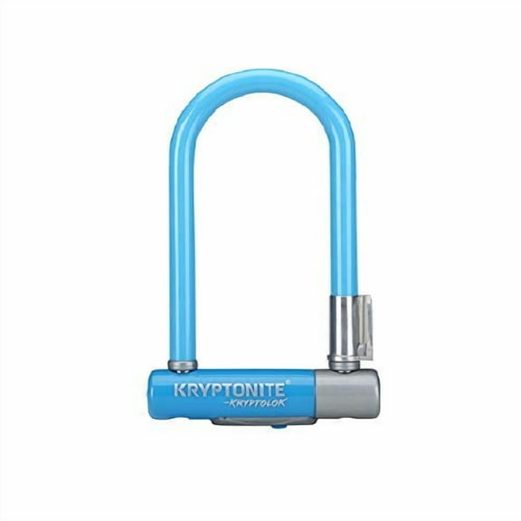 Kryptonite Krypto Series 2 Mini-7 U-Lock 3.25 x 7" Blue