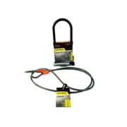 Kryptonite KryptoLok Series 2 LS FlexFrame-U bracket and 1007 7ft Looped cable