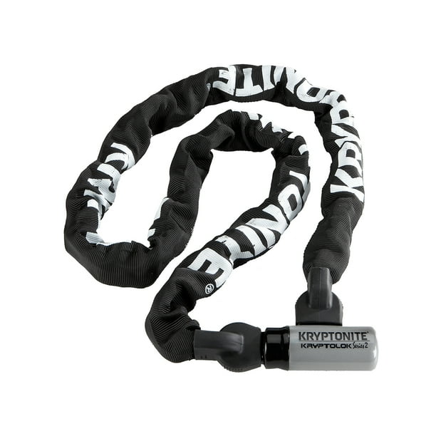 Kryptonite Kryptolok Series 2 Integrated Chain Key 9mm 5`/152.4cm with
