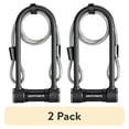 (2 pack) Kryptonite 5131 Level 5 14 mm ULock Bicycle Lock With Looped