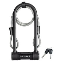 Kryptonite Level 5 14 mm U-Lock Bicycle Lock with Looped Bike Security Cable