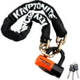 Kryptonite New York 1213 Cinch Ring Bike Chain Lock, 4.2 Feet Long