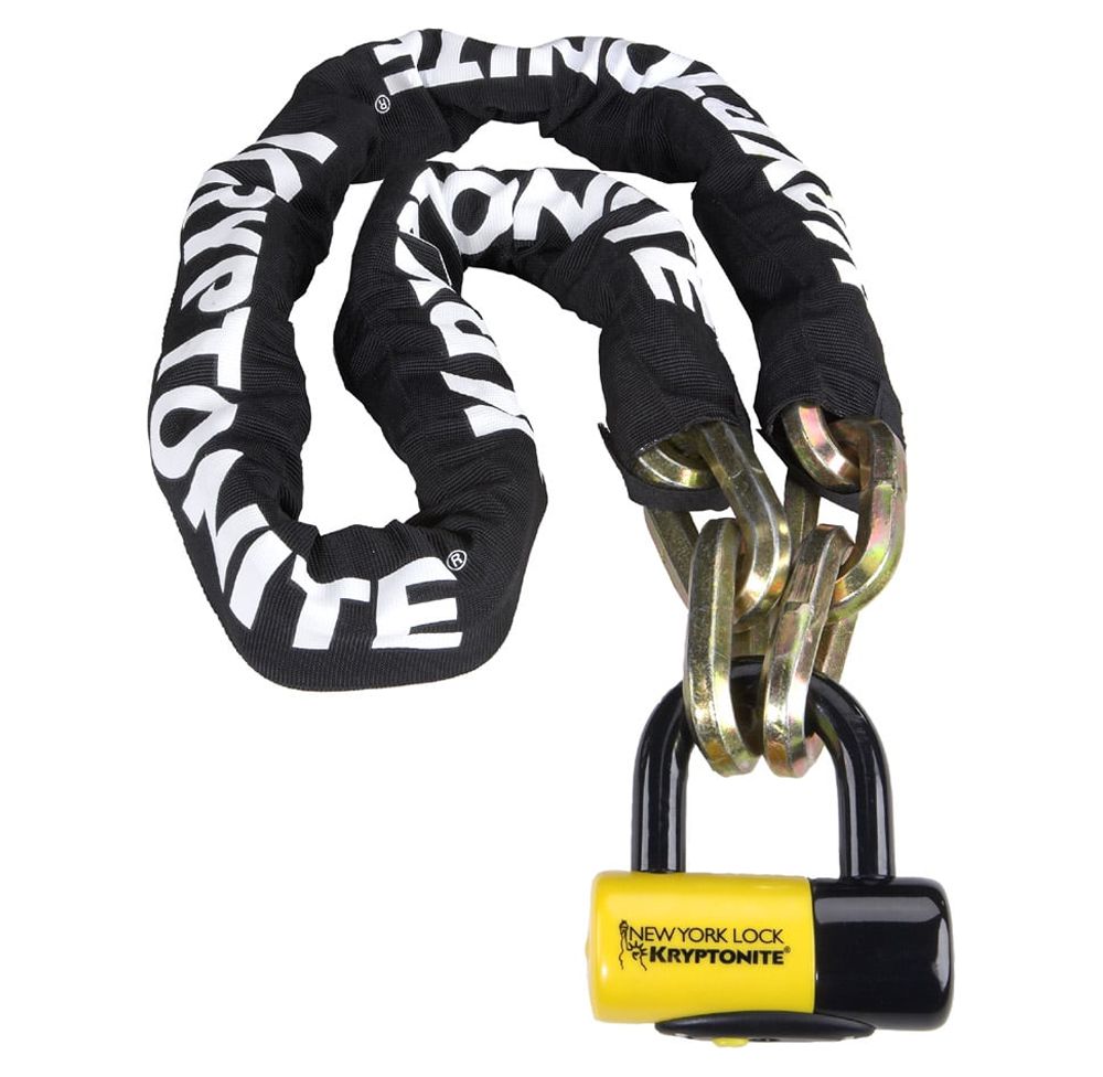 Kryptonite New York Fahgettaboudit Chain 1415 and New York Disc Bicycle Locks, 14 mm X 60 In. - image 1 of 7