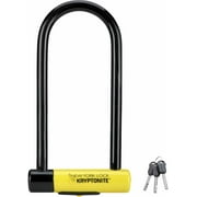 Kryptonite New York Long Shackle Bike U-Lock, Heavy Duty Anti-Theft Security Bicycle Lock Sold Secure Gold, 16mm Long Shackle with Keys, Ultimate Security Lock for Bicycles E-Bikes Scooters