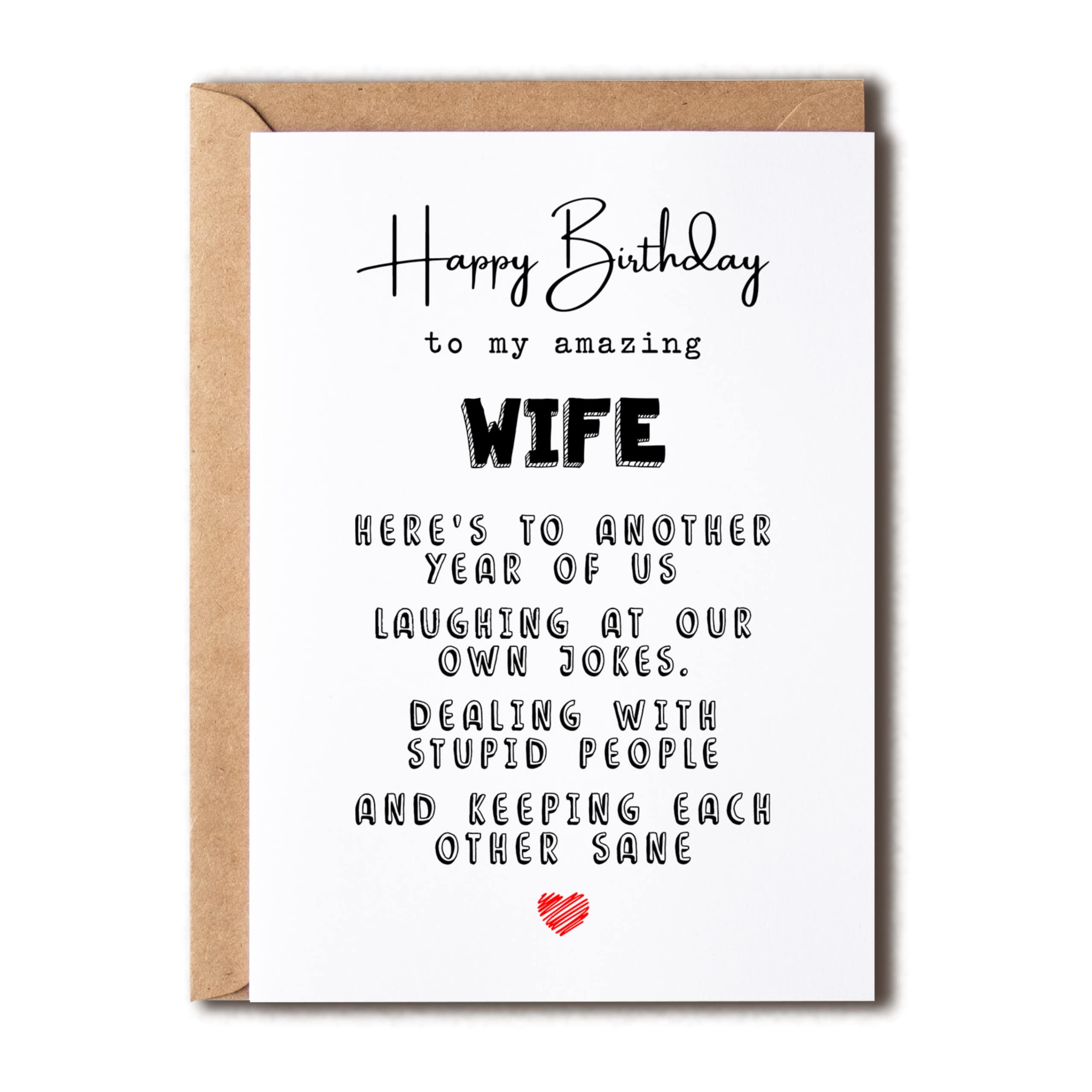 KrysDesigns Birthday Card Wife - KrysDesigns Birthday Card Wife Greeting Card For Wife Happy Birthday To My Amazing Wife Funny Card For Wife Quote Queen Cards C21 584b1603 B825 42bf Bbbe Af580fbc230a.38f8702e6ac55d86748dce6f0bb9ac81 