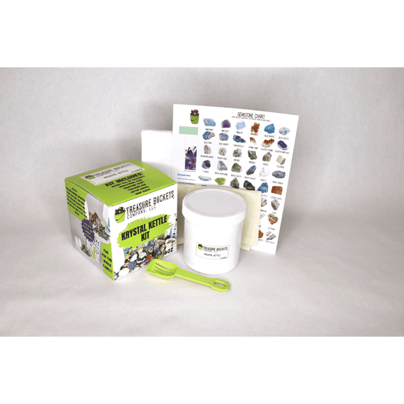 Krystal Kettle Gem Mining Bucket Kit - 16 Ounce Jar
