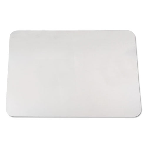 KrystalView Desk Pad with Antimicrobial Protection, Glossy Finish, 36 x 20, Clear | Bundle of 2 Each