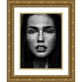 thumbnail image 1 of Krystynek MQEP, Martin 15x18 Gold Ornate Wood Framed with Double Matting Museum Art Print Titled - Romi, 1 of 4