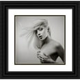 thumbnail image 1 of Krystynek MQEP, Martin 20x20 Black Ornate Wood Framed with Double Matting Museum Art Print Titled - Sensusal Beauty [Michaela P], 1 of 4