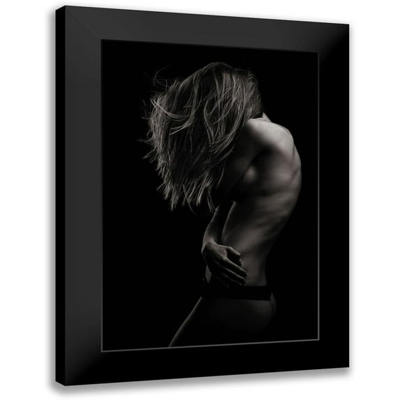 Krystynek Mqep, Martin 17x24 Black Modern Framed Museum Art Print Titled - Beauty or Beast