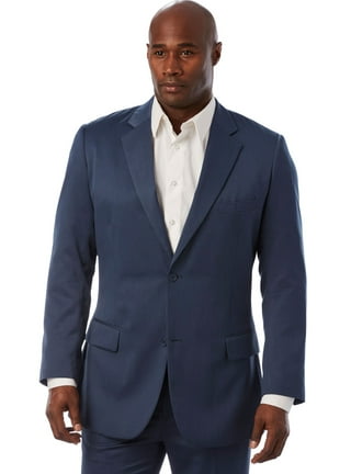 Mens big and on sale tall navy blue blazer