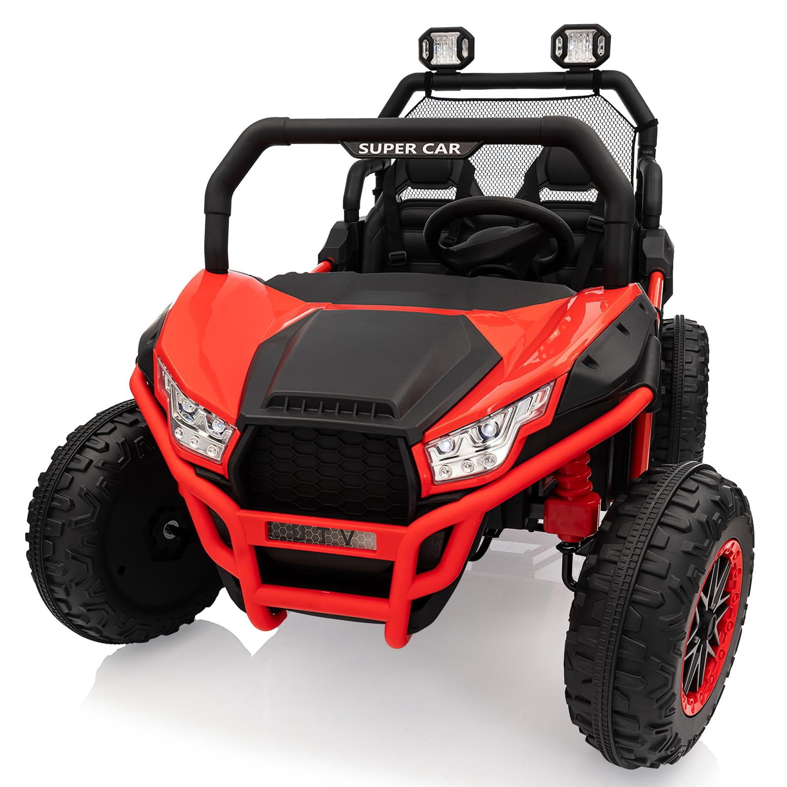 Kselythan 2 Seater Ride on Car for Kids,24V 2WD Ride On Car Truck UTV ...