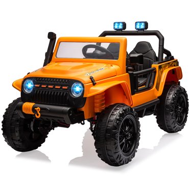 GarveeLife 24V 2-Seater Kids Electric Ride-On Car With Remote Control, Dual 120W Motors