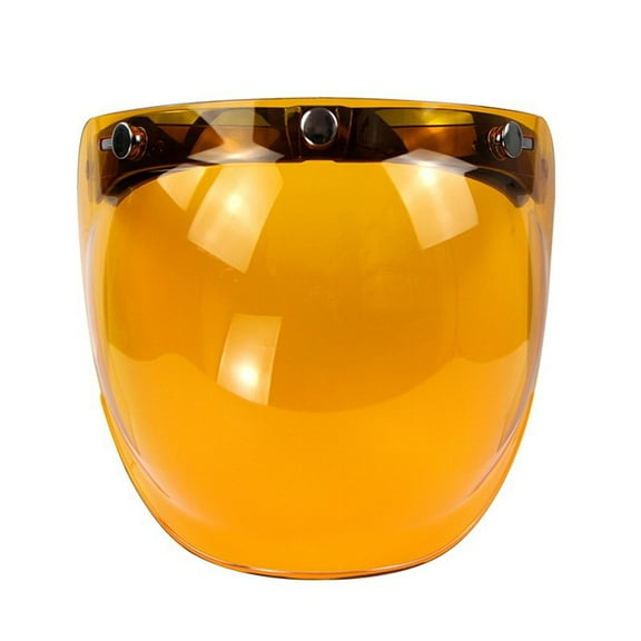 Kselythan，3-button retro motorcycle bubble sunshade, windproof computer lens helmet, retro open face helmet, car accessories
