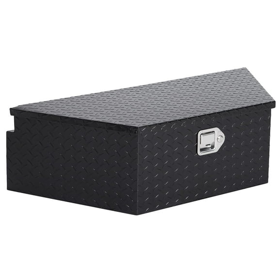 Kselythan 39 Inch Trailer Tool Box,Trailer Tongue Box,Aluminum Diamond Plate Truck Tool Box With Lock, Waterproof Tongue Box,Tool Storage Box,For Trailer Tongue, Truck Storage