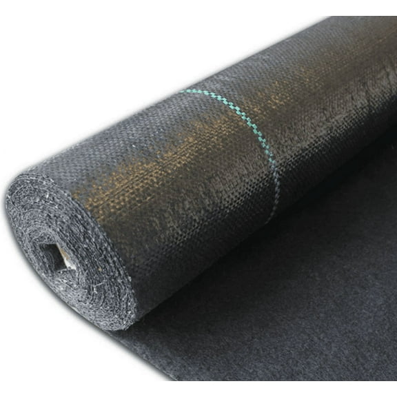 Kselythan 4FTx100FT Landscape Fabric, 5.8OZ Weed Barrier Fabric Heavy Duty, Woven Ground Cover, Heavy Duty PP Material & Easy Setup