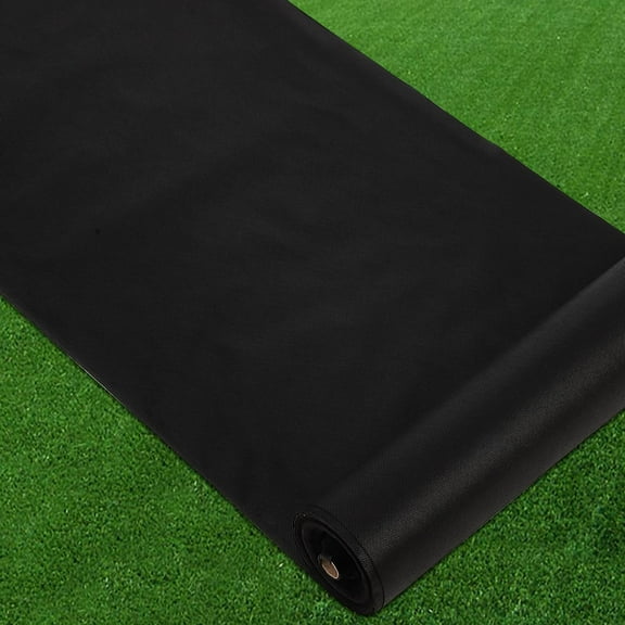 Kselythan 4ft x 100ft Weed Barrier Landscape Fabric, Heavy Duty Weed Block Gardening Ground Cover Mat, Non Woven Weed Blockr Fabric, Commercial Driveway Cover Mat